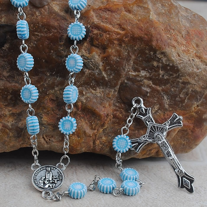 ,plastic beads rosary